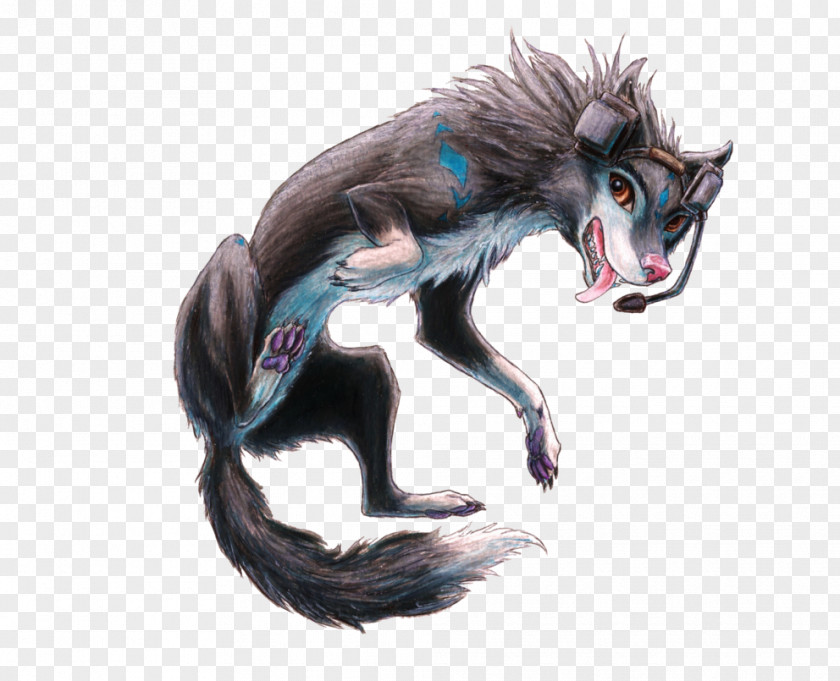 Dj Artist Werewolf Canidae Dog Mammal Illustration PNG