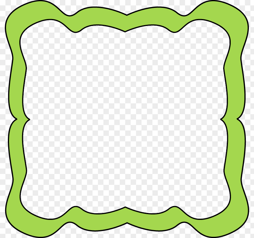 Lime Border Frame Transparent Image Green Area Pattern PNG