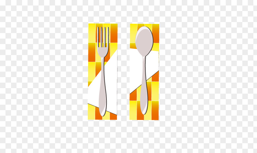 Vector Cutlery Fork Spoon Knife European Cuisine Tableware PNG