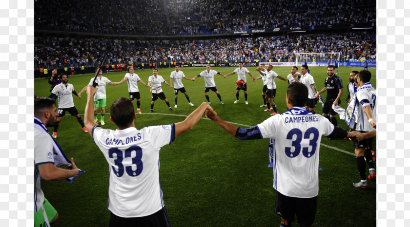 Campione 2016–17 La Liga Real Madrid C.F. 2017–18 2011–12 Málaga CF PNG