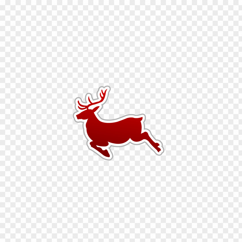 Christmas Elements Reindeer PNG