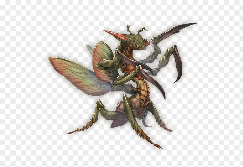 Creatures Granblue Fantasy Pathfinder Roleplaying Game Wendigo Insectoid Concept Art PNG