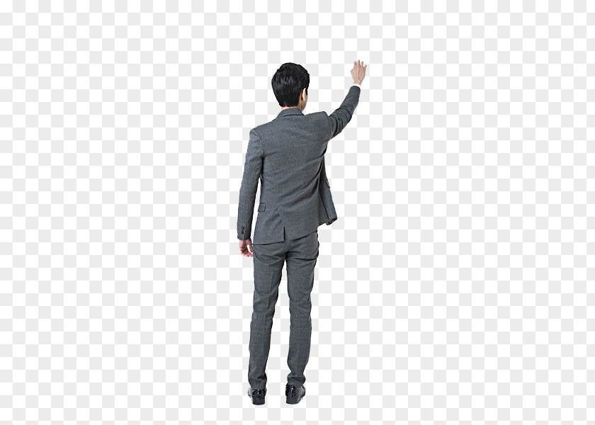 Hands Up Man Adobe Illustrator PNG