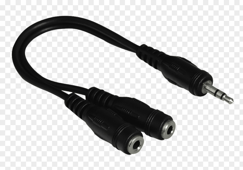 Headphones Phone Connector Adapter Electrical Cable Stereophonic Sound PNG