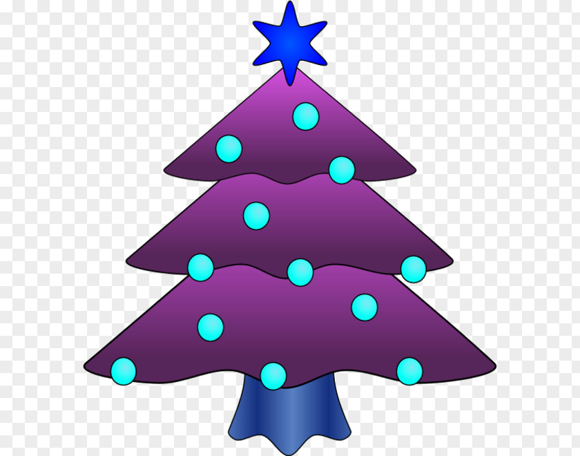 Purple Christmas Cliparts Tree Clip Art PNG