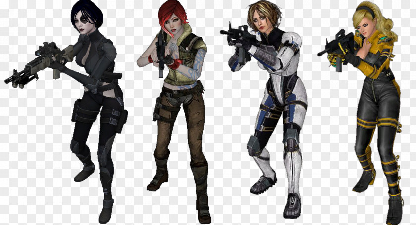 Woman Gun Counter-Strike: Source Game Player System Modell PNG