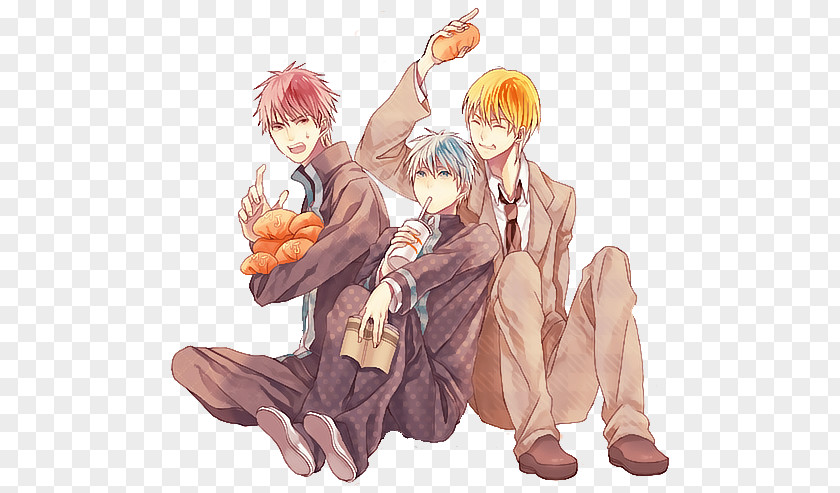 3 Based Friends Tetsuya Kuroko Taiga Kagami Ryota Kise Kurokos Basketball Ucfe0ub85cucf54uc758 Ub18duad6c PNG