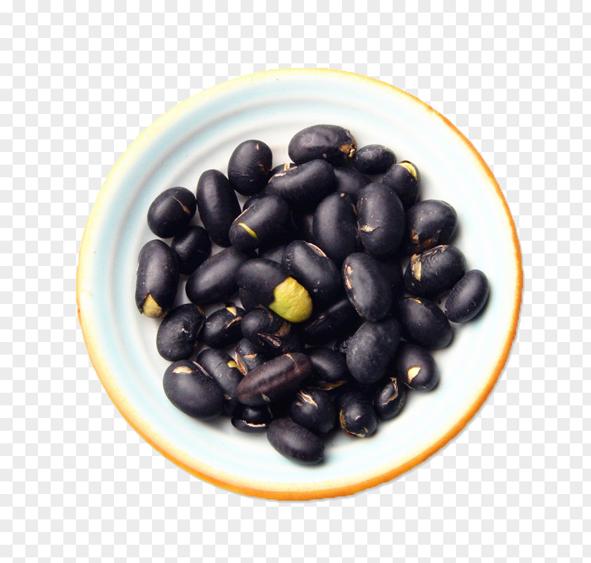Black Beans In The Disc Material Turtle Bean Pie Vegetarian Cuisine PNG