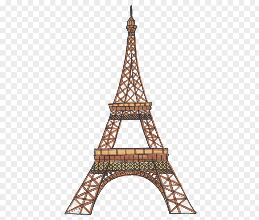 Metal National Historic Landmark Eiffel Tower Drawing PNG