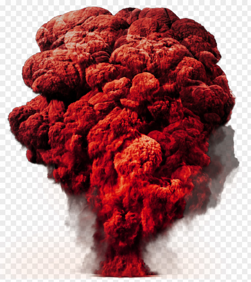 Red Blast Smoke Effect Element PNG blast smoke effect element clipart PNG