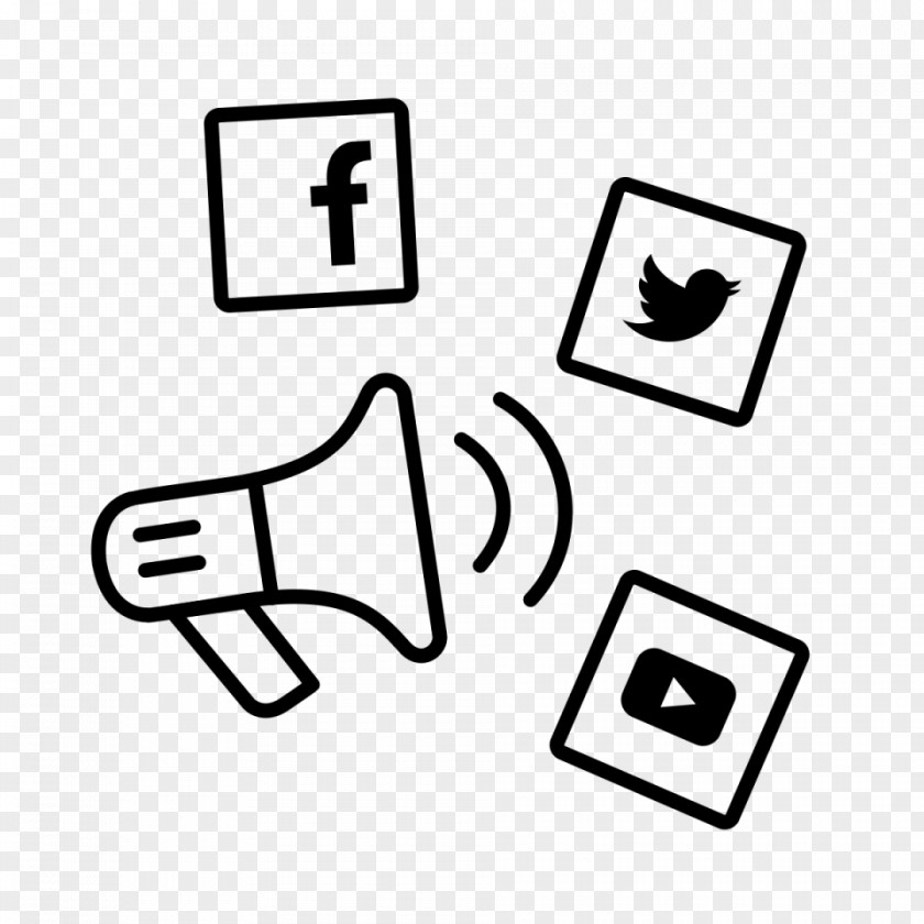 Steel Style Social Media Icon Set Marketing Digital PNG