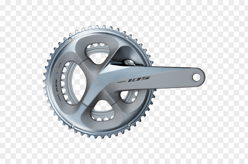 Bicycle Shimano 105 R7000 Double Chainset Cranks Groupset PNG