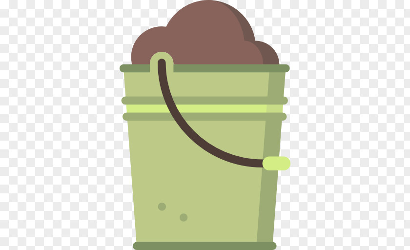 Bucket Vector Green Font PNG