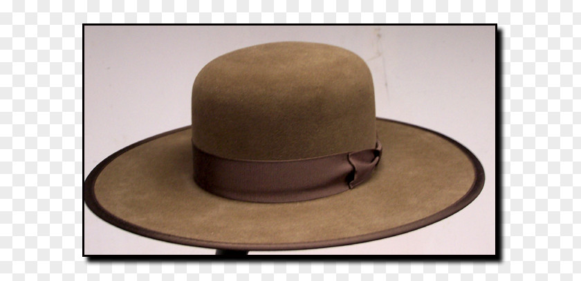 Continental Crown Material Fedora American Frontier Boss Of The Plains Cowboy Hat Stetson PNG