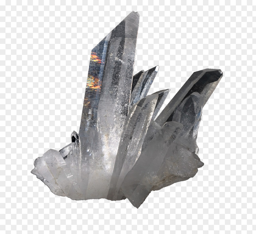 Gemstone Crystallization Mineral Quartz Crystal Structure PNG