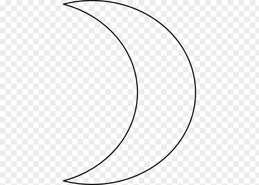Moon Cliparts White Circle Area Angle Pattern PNG