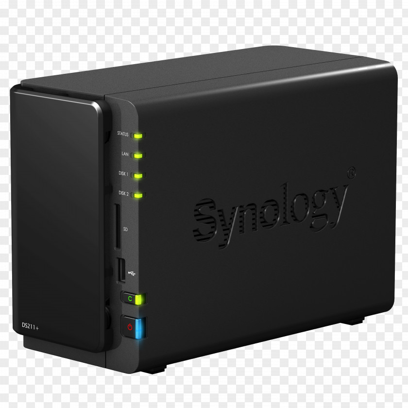 Synology DiskStation DS216+ Network Storage Systems Disk Station II Inc. PNG