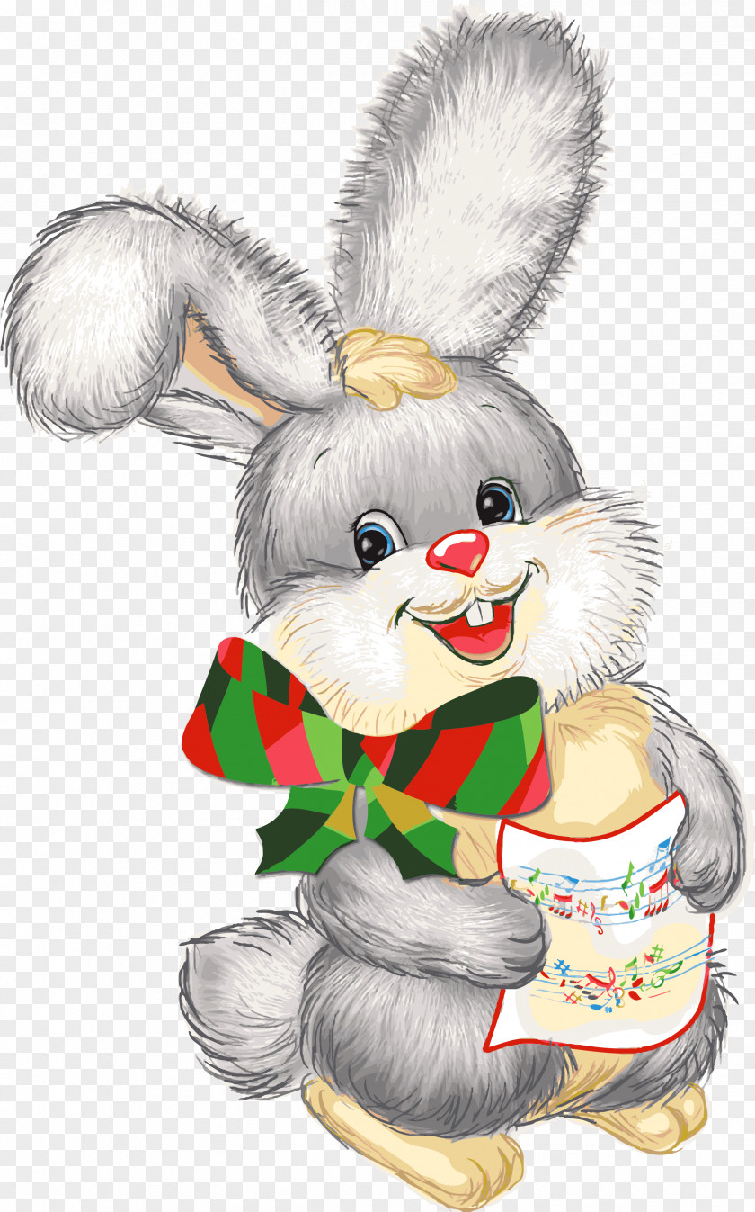Take The Gift Bunny Vecteur Rabbit Clip Art PNG