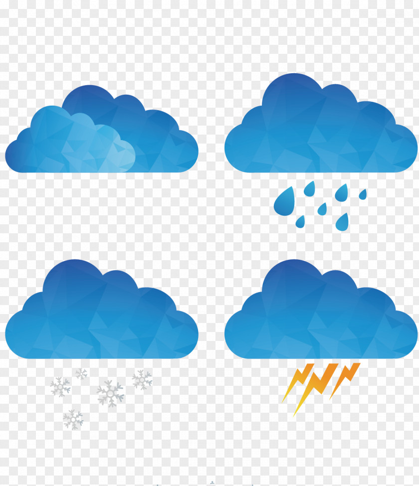 Weather Forecast Material Cloud Rain Euclidean Vector Drawing PNG