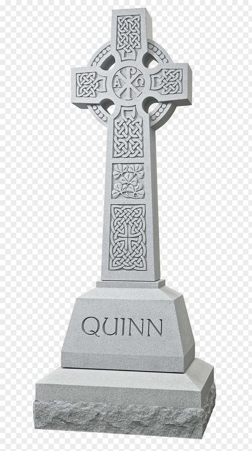 Cemetery Headstone Memorial High Cross Monument PNG
