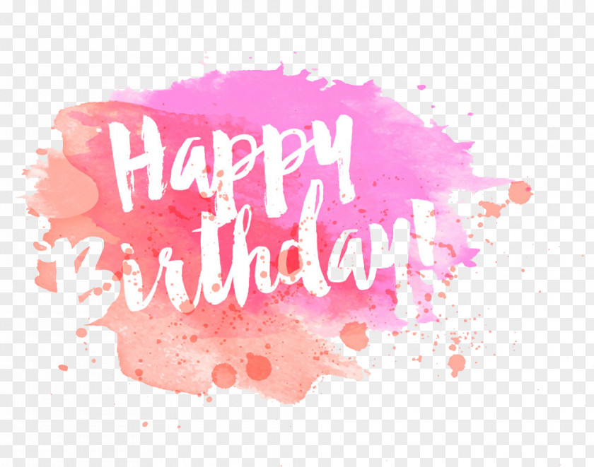 Happy Birthday Ink Font Buckle Creative Hd Free PNG birthday ink font buckle creative hd free clipart PNG