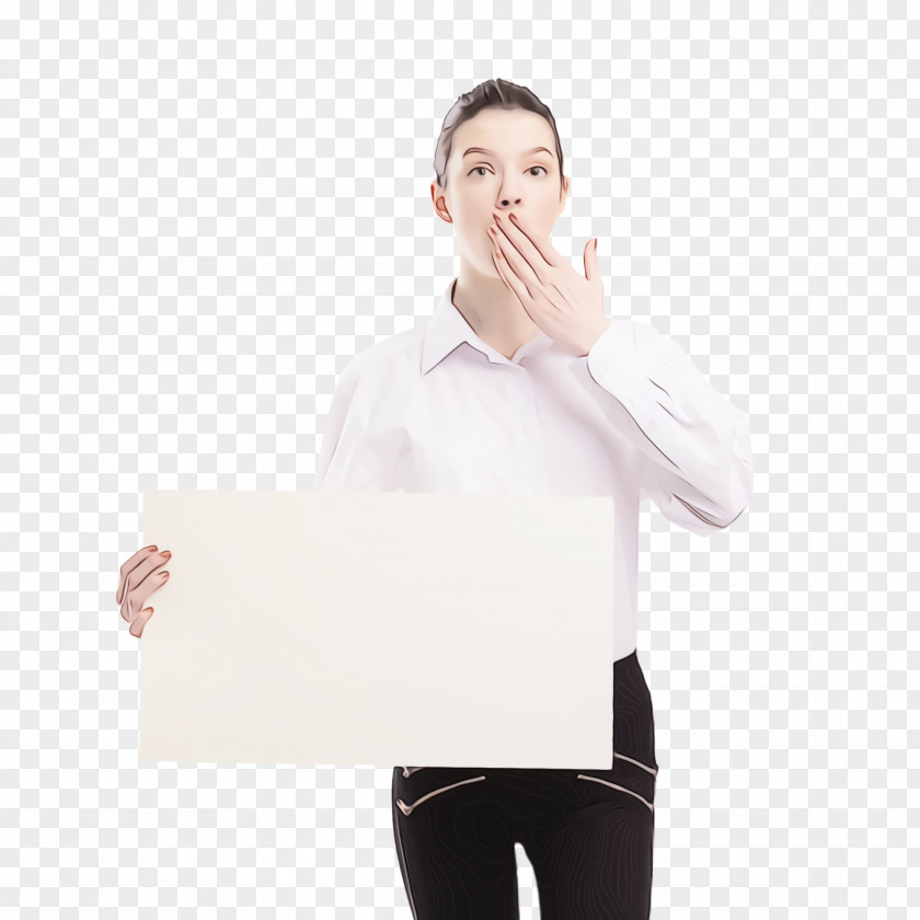Finger Joint White Arm Standing Neck Nose PNG