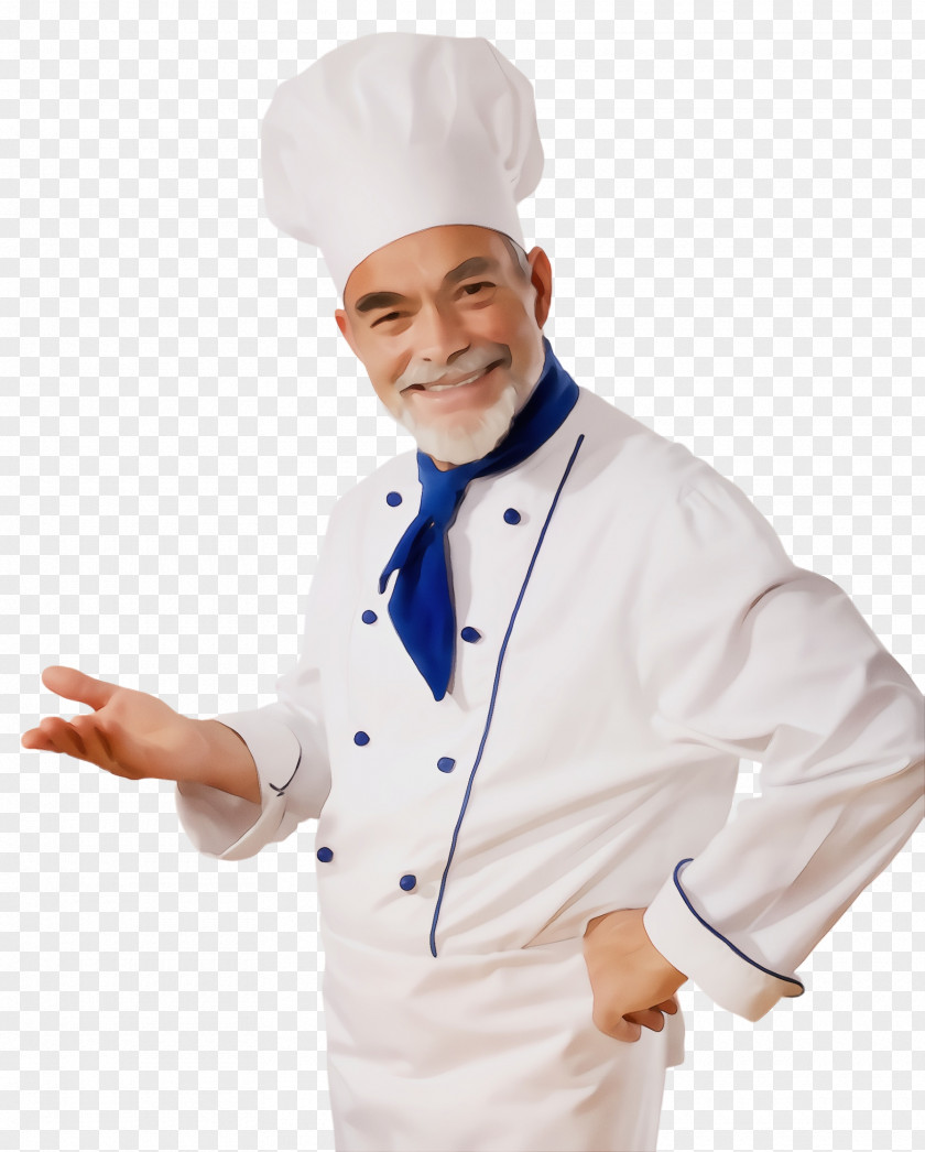 Gesture Baker Cook Chef's Uniform Chief Chef PNG