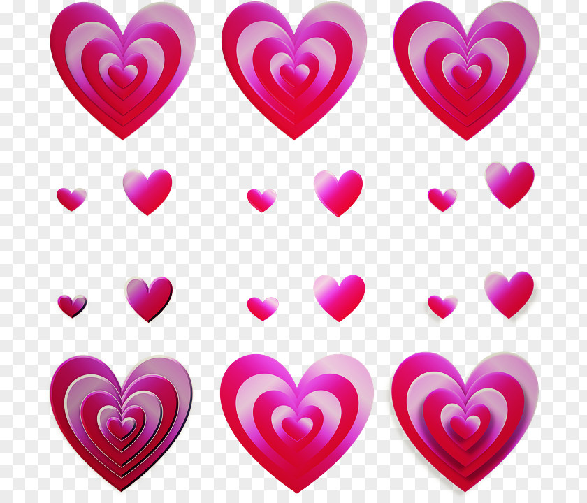 Magenta Love Valentine's Day PNG