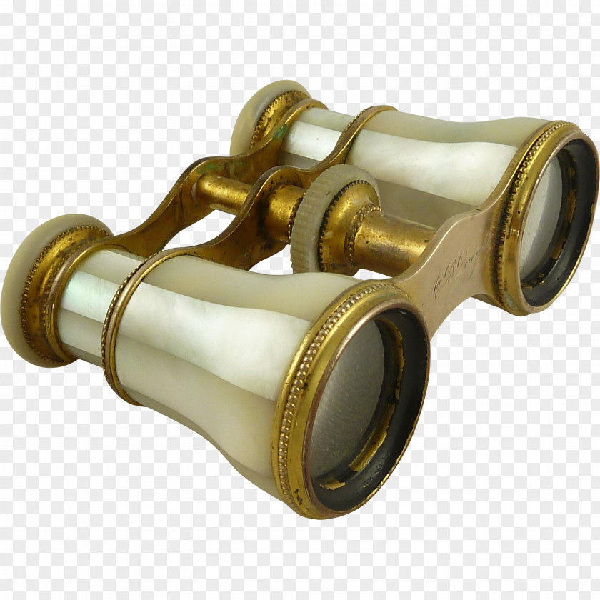 Opera 01504 Metal Binoculars PNG