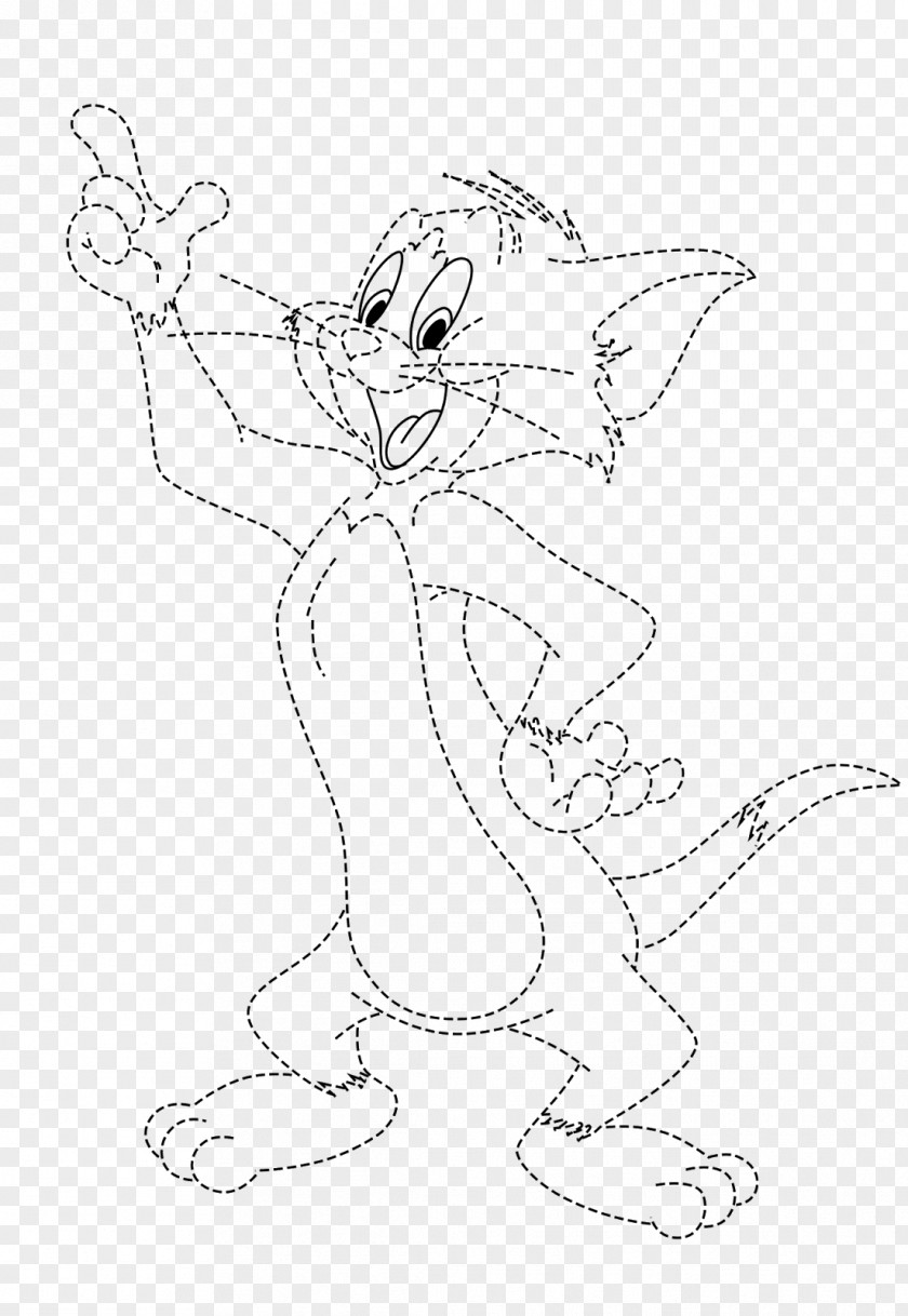 Tom And Jerry Cat Mouse Drawing Sketch PNG