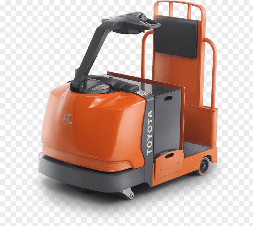 Toyota Forklift Tractor Towing Pallet Jack PNG
