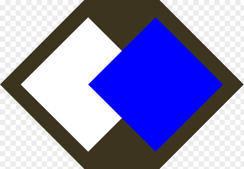 Blue Polygon 96th Sustainment Brigade United States Army Division Shoulder Sleeve Insignia PNG