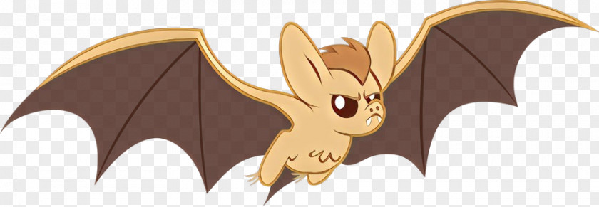 Cartoon Bat Line Ear Animal Figure PNG