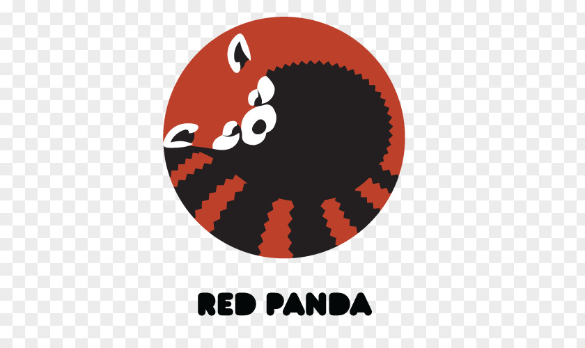 Design Red Panda Giant Logo PNG