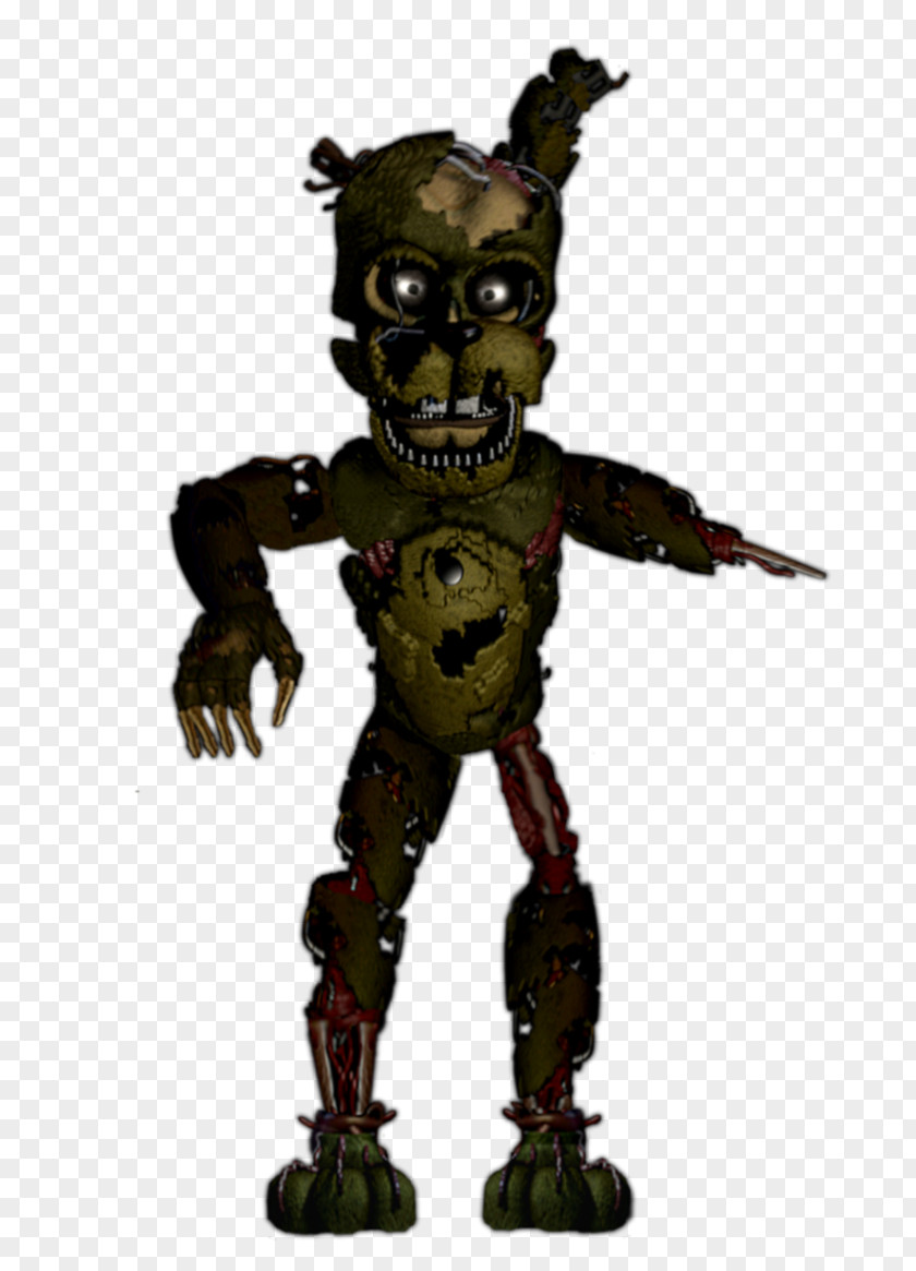 Fnaf Scraptrap Five Nights At Freddy's 3 DeviantArt Digital Art Drawing PNG