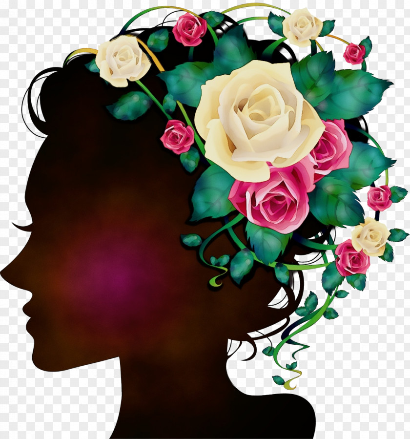Garden Roses Hair Accessory PNG