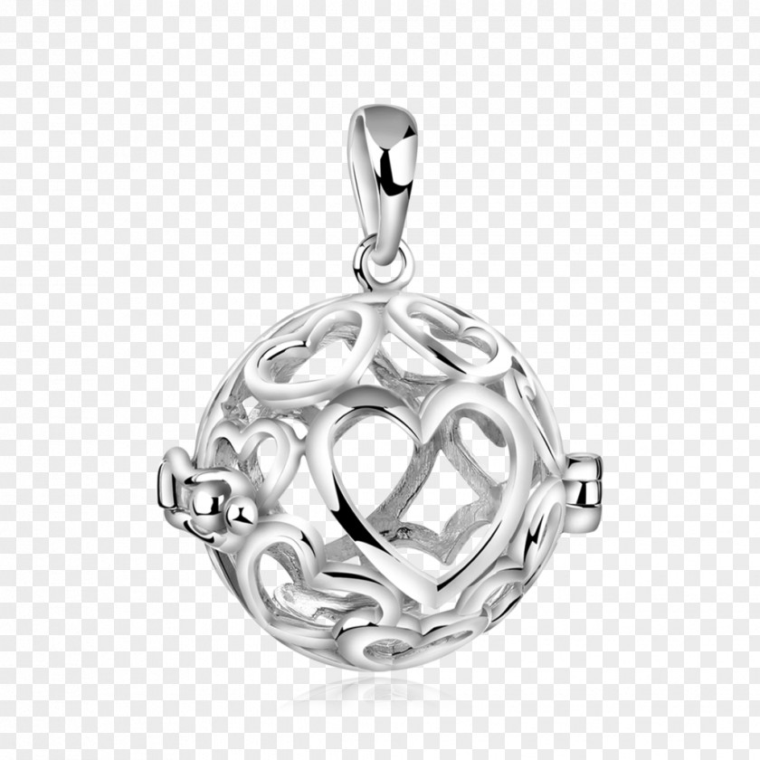 Jewellery Locket Body Silver Charms & Pendants PNG