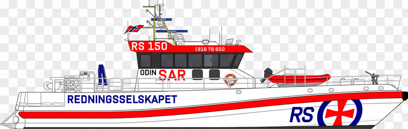 Vakt Norwegian Society For Sea Rescue Boat Container Ship Femund PNG
