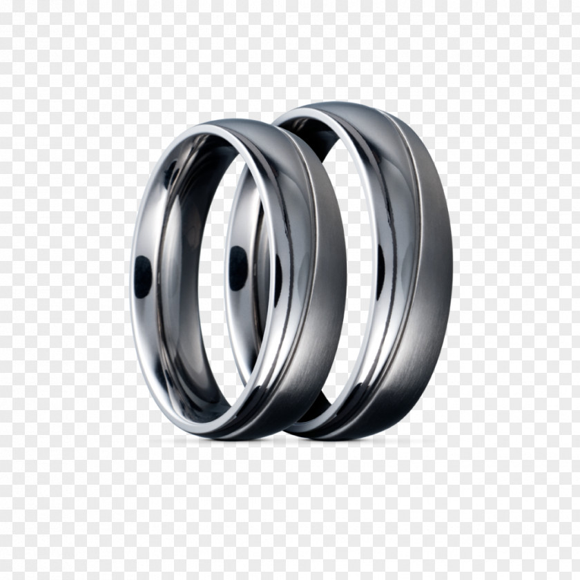 Wedding Ring Engagement Silver Gold PNG