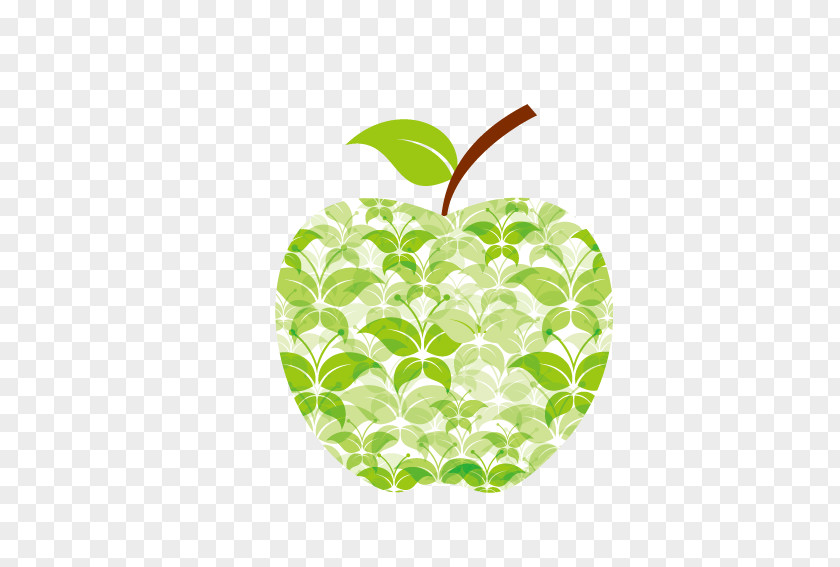 Apple Green Seedlings Consisting Of Brain Color Clip Art PNG