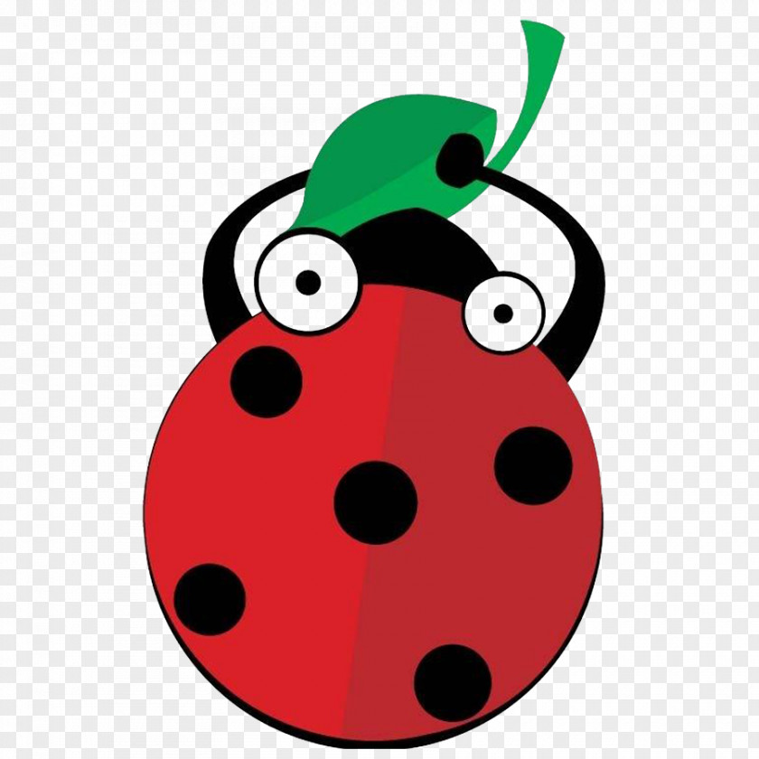 Ate Button Ladybird Beetle Clip Art Design Image PNG