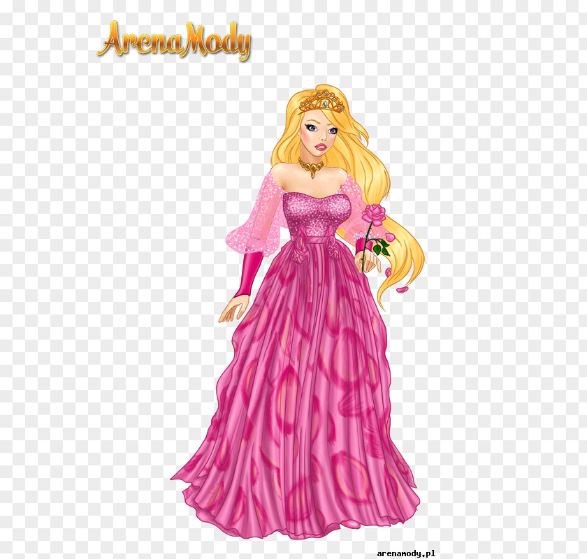 Barbie Figurine Character PNG