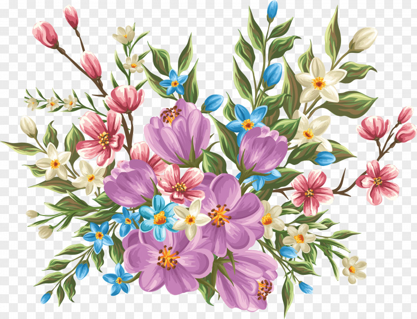 Floral Design Watercolor Painting Flower Drawing Clip Art PNG