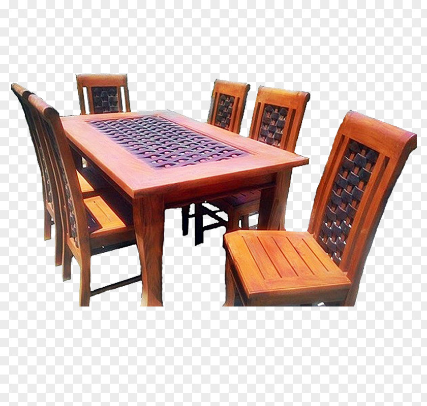 Table Dining Room Furniture Chair PNG