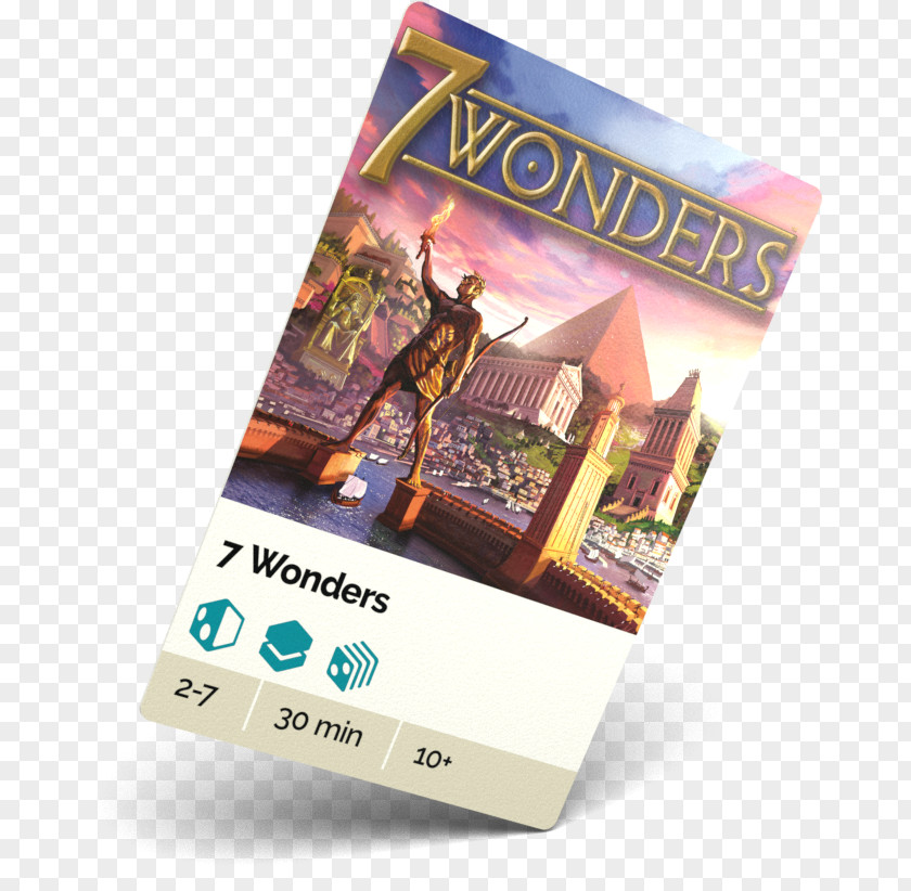 7 Wonders Game Repos Production Asmodée Éditions PNG
