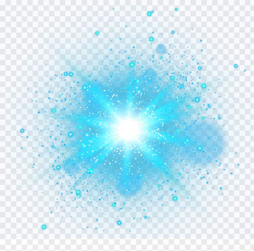 Blue Fade Light Effect Element PNG fade light effect element clipart PNG