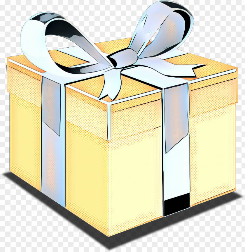 Carton Party Favor Clip Art Box Yellow Ribbon Wedding Favors PNG