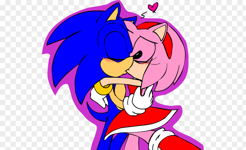 Ice Heart Amy Rose Knuckles The Echidna Sonic Hedgehog Shadow Rouge Bat PNG