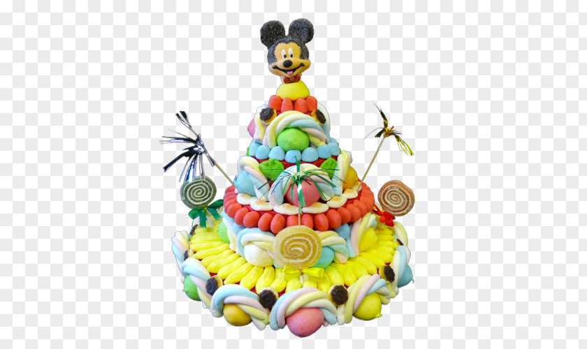 Lollipop Tart Mickey Mouse Pièce Montée Birthday Cake PNG