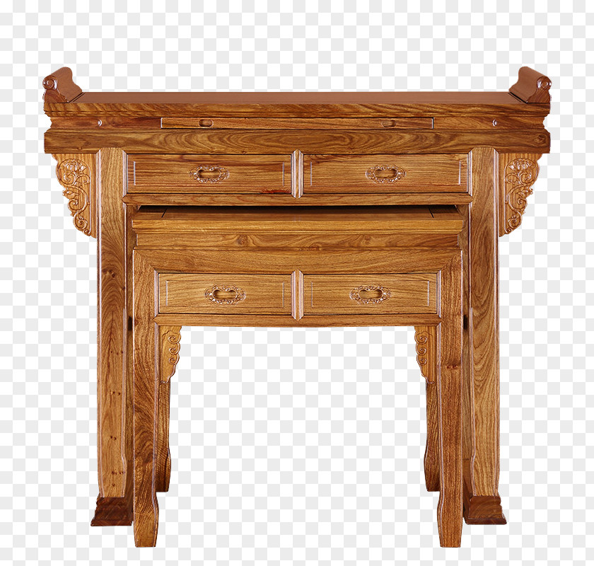 Pear Nightstand Table Furniture Drawer PNG